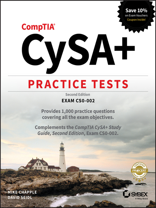 Title details for CompTIA CySA+ Practice Tests by Mike Chapple - Available